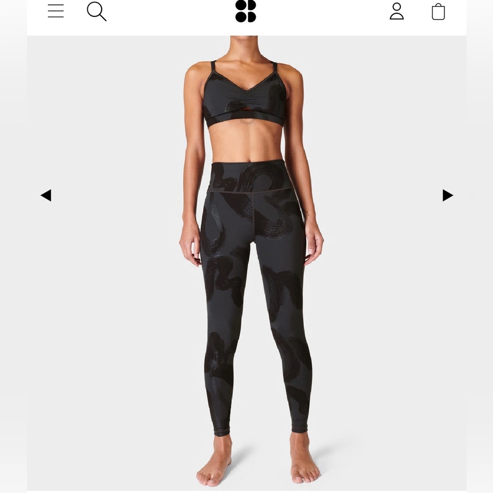 Sweaty Betty black leggings